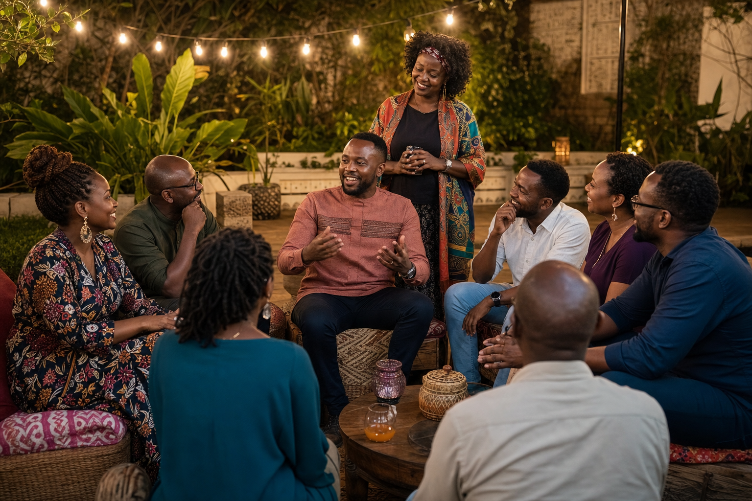 A community connection experience in Tanzania